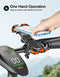 Zewdov Bike Phone Mount 360° Rotatable, [Secure Lock] Bike Phone Holder for Handlebars, Motorcycle Phone Mount Compatible with iPhone/Galaxy 4.7-6.8'' Phone, Fits Electric/Mountain/Scooter Bikes
