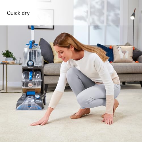 Vax Rapid Power Plus Carpet Cleaner |Includes Additional Tools | Deep Clean and Leaves Carpets Dry in Less Than 1hr | XL Tank Capacity - CWGRV021, 2.5 Litre, Graphite, 240W