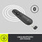 Logitech R500s Laser Class 1 Presenter Bluetooth and USB / Presentation Clicker - Universal Compatibility, 20m range, Customisable, Smart Battery 12 months usage