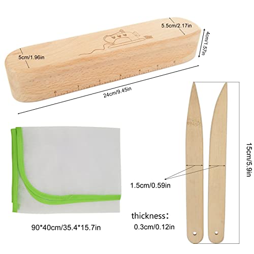 Clapper Sewing Tool for Ironing - Sewing Clips,Hardwood Quilters Press and Seam Flattening Tool, Absorb Moisture from Iron to Set a Seam for Sewing, Quilting and