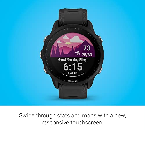 Garmin Forerunner® 955 Solar, Black, GPS Fitness Smartwatch