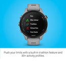 Garmin Forerunner® 255S, Powder Grey, GPS Fitness Smartwatch