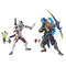 Overwatch OVERWATCH Ultimates - 6" Hanzo and Genji Dual Pack with Accessories - Blizzard Video Game Characters - Collectible Action Figure and Toys for Kids - Boys and Girls - Ages 4+