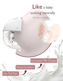 Momcozy M5 Hands Free Breast Pump, Wearable Breast Pump of Baby Mouth Double-Sealed Flange with 3 Modes & 9 Levels, Electric Breast Pump Portable (Gray, 2 Count)