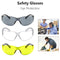 Safety Glasses, Anti-Fog and Anti Scratch Reduction Coating, Reinforced Resistant and Protective Lens, Eye Protection Glasses Safety For Snug Fit