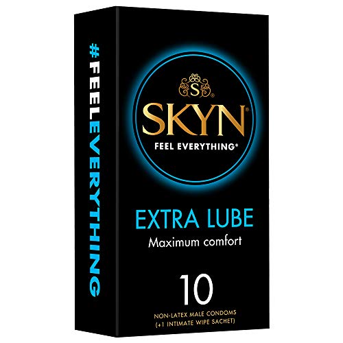 SKYN Extra Lubricated Condom 10 Pack, 10 count