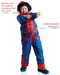 Marvel Boys' Spider-Man Snowsuit - 2 Piece Ski Jacket and Snow Bib Ski Pants Overalls: Toddler/Boy (2T-7), Spidey Red Blue, 7