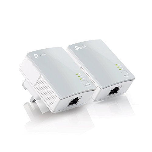 TP-Link TL-PA4010KIT Nano AV600 Powerline Adapter Starter Kit, Up to 300 m Range, No Configuration Required, UK Plug (UK Version)