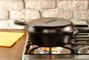 Lodge 3.2 Quart Cast Iron Combo Cooker with Helper Handle