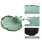 (Aqua Birds) - Nikky Home Decorative Jewellery Dish with Metal Distressed Bird and Leaf, 11cm x 11cm x 4.1cm, Green