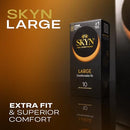 SKYN Large Condom 10 Pack, 10 count