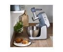 Kenwood KAP90.000GY, Grinder for Planetary Mixer, Compatible with Prospero+, Two Steel Discs for Fine or Coarse Mincing, Ideal for Meat and Vegetables, Silver, Grey