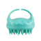 Bebachi Scalp Massager Shampoo Brush with Soft And Flexible Silicone Bristles For Hair Care And Head Relaxation Ergonomic Scalp Scrubber for Dandruff Removal Exfoliating Brush To Exfoliate and Massage Scalp Wet Or Dry (Green)