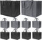 Reusable Grocery Shopping Bags 10 Pack Large Foldable Tote Bags Bulk, Eco Produce Bags with Long Handle for Shopping Groceries Clothes