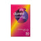 Durex Ribbed and Dotted Texture Latex Condoms Regular Fit, Pack of 30