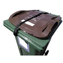 1 x Wheelie Bin Top Strap – No Tools or Drilling Required - Keep Lid Closed & Contents Secure (1)