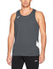 ASICS Team Sweep Singlet, Steel Grey/White, Large