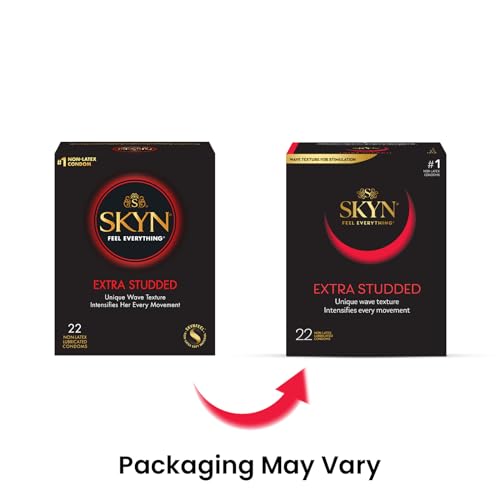 LifeStyles Skyn Extra Studded Condoms