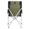 Coleman Swagger Aluminium Sling Chair | Outdoor Camping Chair, Lightweight Aluminium Design, Compactly Folds for Easy Transport, with Shoulder Strap Black/Green