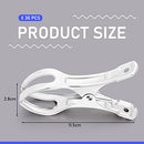 30 Pcs 4.5 Inch Stainless Steel Pool Cover Clips Pool Cover Clamps Jumbo Metal Swimming Pool Winter Cover Clips or Above Ground Pools for Beach Clothes Towel