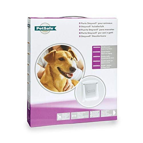 PetSafe, Staywell, Convenient, Original 2 Way Pet Door, Fast installation, Easy fitting, 2 way locking, Cat Flap for all Pets