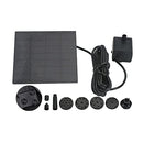 1.5W 2W Solar Powered Water Fountain Pump Bird Bath Pond Pool Garden (1.5W 200L/H)