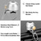 ROCKBROS Bike Bell Classic Bicycle Bell for Bike Ring Bell with Loud Sound Bells for Road Mountain Bike Handlebars Adults