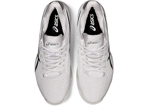 ASICS Men's Solution Speed FF 2 Tennis Shoes, 10.5M, White/Black