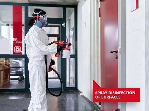 Einhell TC-SY 400 Electric Paint Spray Gun (400W, Detachable Spray Head, Hanging System, Comes with Accessories)
