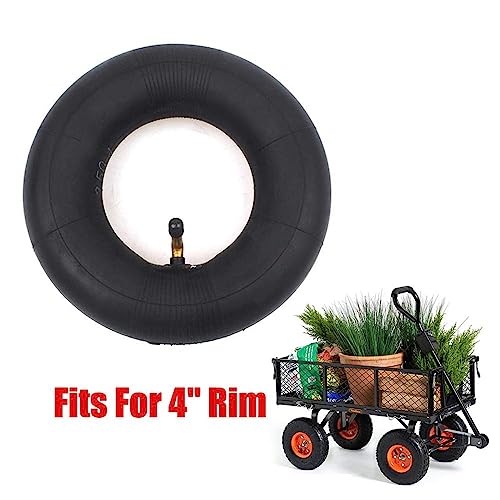 2Pcs 2.80/2.50-4 Wheelbarrow Inner Tube Sack Truck Trolley Wheel Tube Replacement for Wheelbarrow Tyre