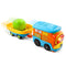 VTech Go! Go! Smart Wheels Motorized Freight Train with Cargo Car