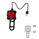 Waterproof Bicycle Bike Lights Front Rear Tail Light Lamp USB Rechargeable IPX4