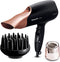 Panasonic Moisture Infusion Nanoe Technology Hair Dryer with Quick Dry Nozzle, Set Nozzle and Diffuser (EH-NA65)