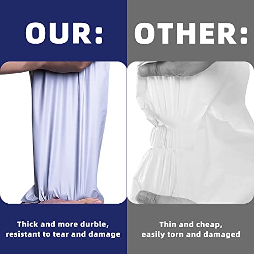 POLYSELLS Poly Mailers Shipping Envelopes, Strong Adhesive Sealing, Waterproof, and Tear-resistant Postal Mailing Bags. Mailer Bags for clothing, books, and accessories. (White, 10x13 Inch, 1000 pc)
