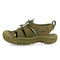 KEEN Men’s Newport H2 Closed Toe Water Sandals, Monochrome/Olive Drab, 8.5