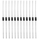 EMSea 200PCS 1N4002 Rectifier Diodes 1A 100V Electronic Silicon Diodes Electronic Components for Solar Panel Charger Circuit Product Development Converter