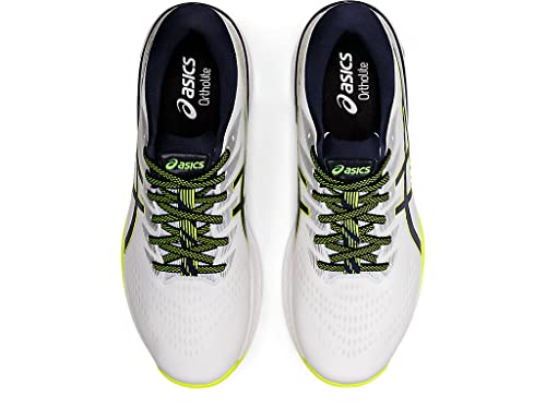 ASICS Men's Gel-Kayano ACE Golf Shoes, 9.5, White/Midnight