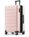 NINETYGO Hardside Expandable Luggage, Carry On Luggage Airline Approved, Double Spinner Wheels, Hardshell Suitcase with Wheels, Carry-On 20-Inch, TSA Lock (Black, Rhine Max), Dogwood Pink,
