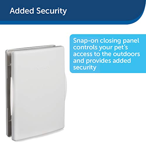 PetSafe Extreme Weather Energy Efficient Pet Door - 3 Flap System - for Large Dogs Up to 100 lb