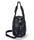 LeSportsac Small JENNI/8056 Official Shoulder Bag, Miffy Black Stencil, Free Size