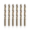 "Z" Cobalt Heavy Duty Jobber Length Drill Bit, Drill America, D/ACOZ, Pack of 6