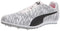 PUMA Men's Evospeed Star 7 Track and Field Shoe, Puma White-puma Black-puma Silver, 9.5