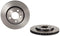 Brembo 09.A652.11 Rear UV Coated Brake Disc - Set of 2