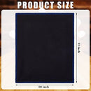 Zhanmai 4 Pcs Bowling Accessories Kit Bowling Shoe Covers Non Slip Bowling Ball Seesaw Bowling Ball Cleaning Pad Microfiber Bowling Ball Shammy Leather Towel (Medium)