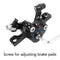 Mechanical Disc Brake MTB Bike Cycling Bicycle Caliper Black (Front 160mm)