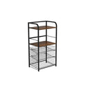 Zuyachuza Adjustable Can Rack Organizer for Pantry, Snack Organizer Shelf, Canned Food Storage Rack, Multifunctional Free standing Floor Pantry Organizer and Storage for Kitchen