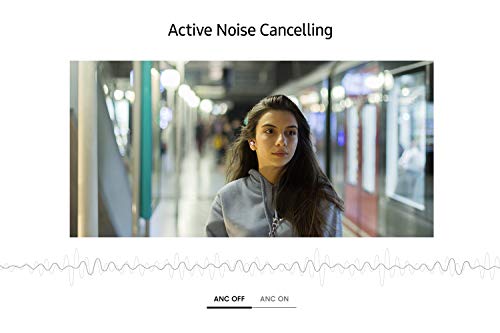 Samsung Galaxy Buds Live, Wireless Bluetooth Headphones with Noise Cancelling (ANC), Long-Lasting Battery, Sound by AKG, Comfortable Fit, Onyx