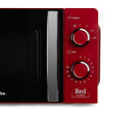 Orbegozo Microwave MI 2121, 20 litre capacity, 6 power levels, timer, defrosting program, 700 W, red