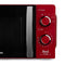 Orbegozo Microwave MI 2121, 20 litre capacity, 6 power levels, timer, defrosting program, 700 W, red