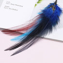 ECSiNG 12Pcs Hat Feathers Real Feather Decorative Feather Natural Feather DIY Accessories for DIY Making Crafts Clothing Decoration